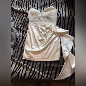 Elegant off white  Dress
